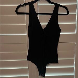 Me to We Black Tween One Piece Bodysuit
